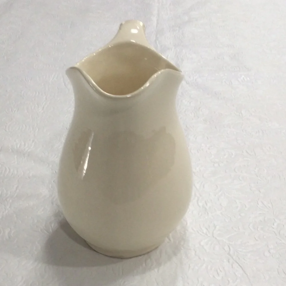 Water Pitcher Small Vintage White